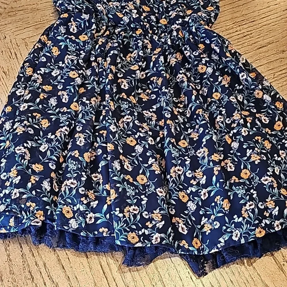 Girls floral Dress size 12